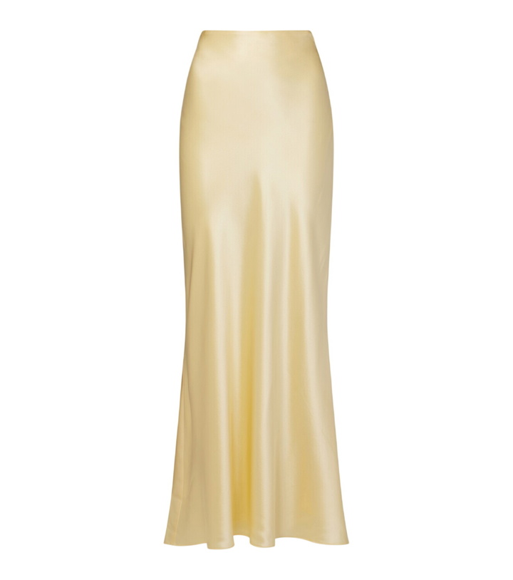 Photo: The Sei Silk satin maxi skirt