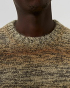 Norse Projects Sigfred Space Dye Brown - Mens - Pullovers