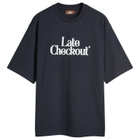Late Checkout Men's LC Logo T-Shirt in Blue