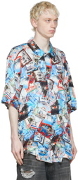 Balenciaga Multicolor Silk Shirt