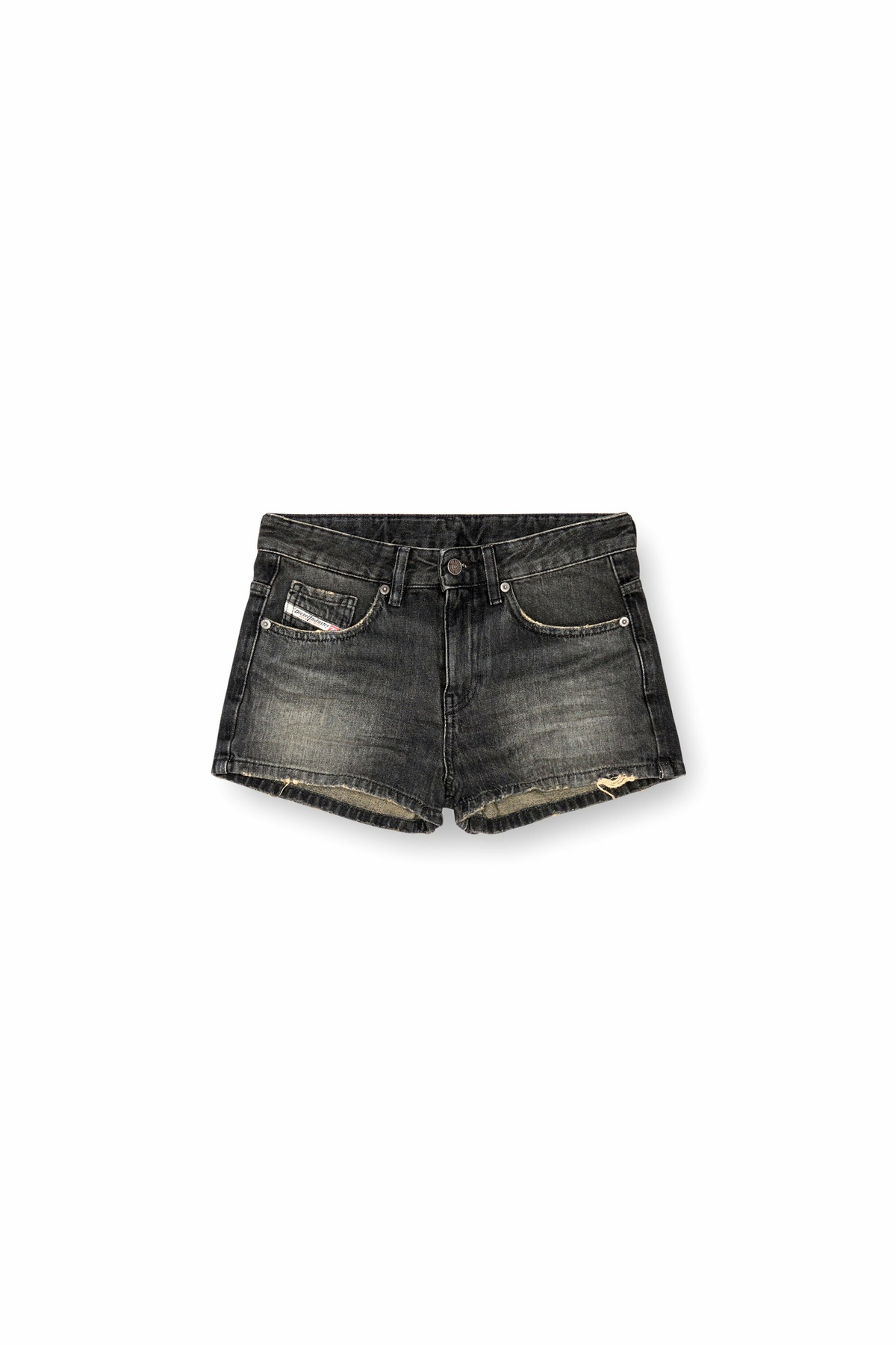 ショートパンツ DIESEL Women Shorts  Burmudas 0DRAK A17569 9XX BLACK Women's Pleather cargo Bermuda pants | Black | Diesel