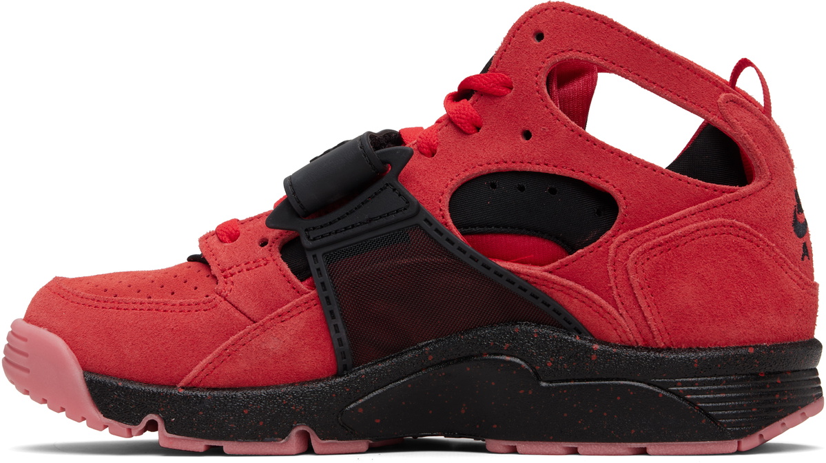 Nike Red & Black Nike Air Trainer Huarache Sneakers