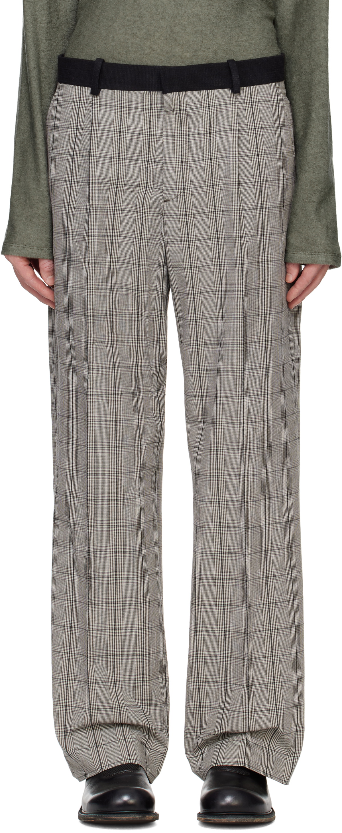 OUR LEGACY Gray Borrowed Chino Trousers Our Legacy