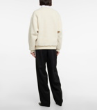 Etro - Pegaso faux shearling sweatshirt