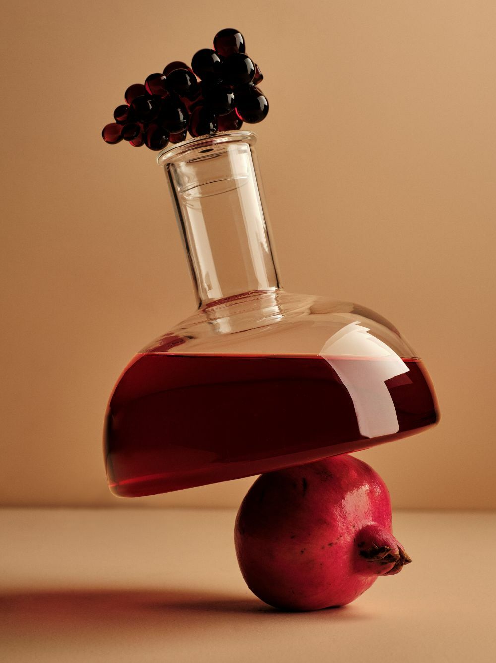 Maison Balzac Clear MB Bordeaux Wine Decanter