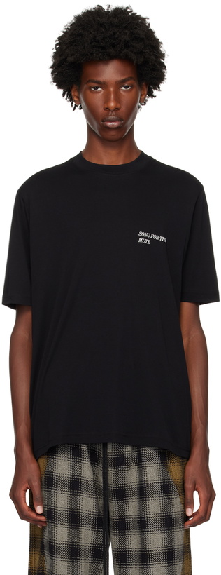 Photo: Song for the Mute Black SFTM T-Shirt