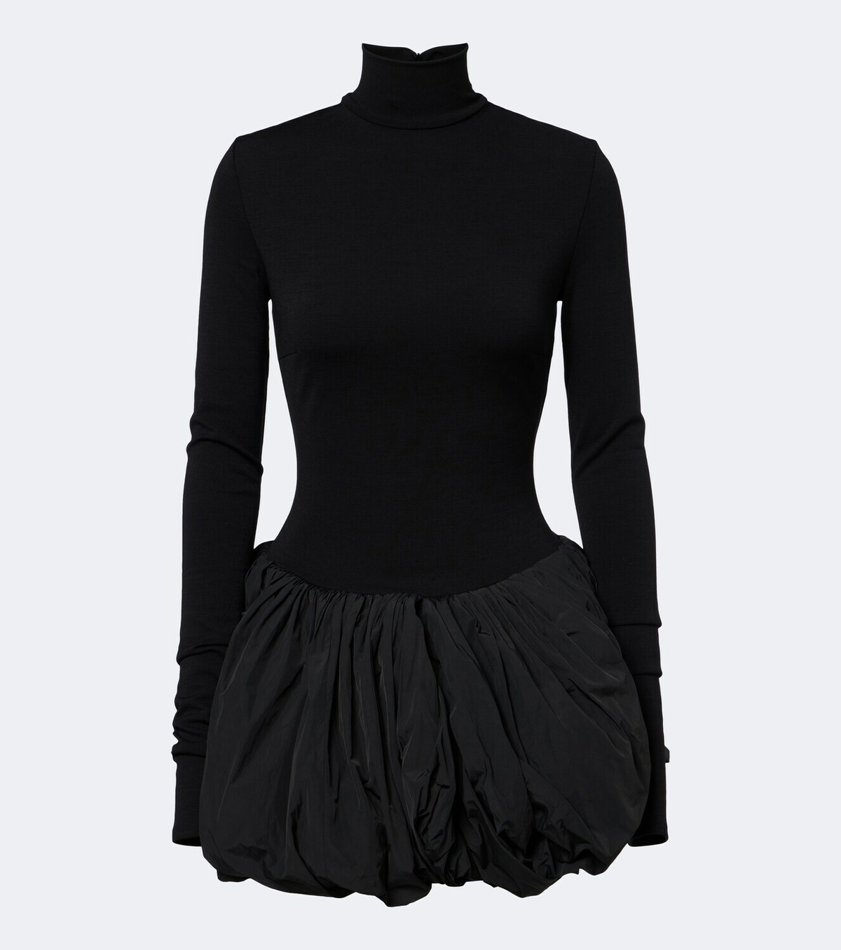 Magda Butrym Paneled wool-blend minidress