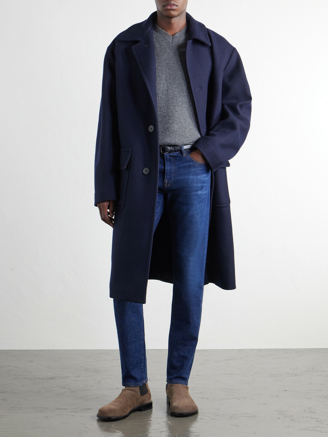 FRAME - L'Homme Slim-Fit Jeans - Blue