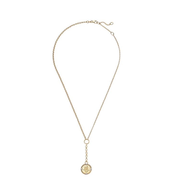 Photo: FoundRae Infinite Gratitude 18kt gold necklace with diamonds