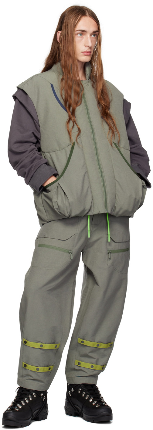 A. A. Spectrum Gray Stormers Cargo Pants
