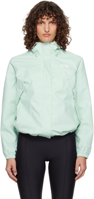 Photo: The North Face Blue Antora Rain Jacket