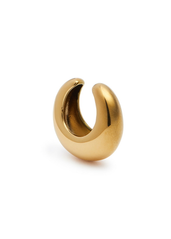 Photo: Anni LU Golden 24kt Gold-plated ear Cuff - One Size