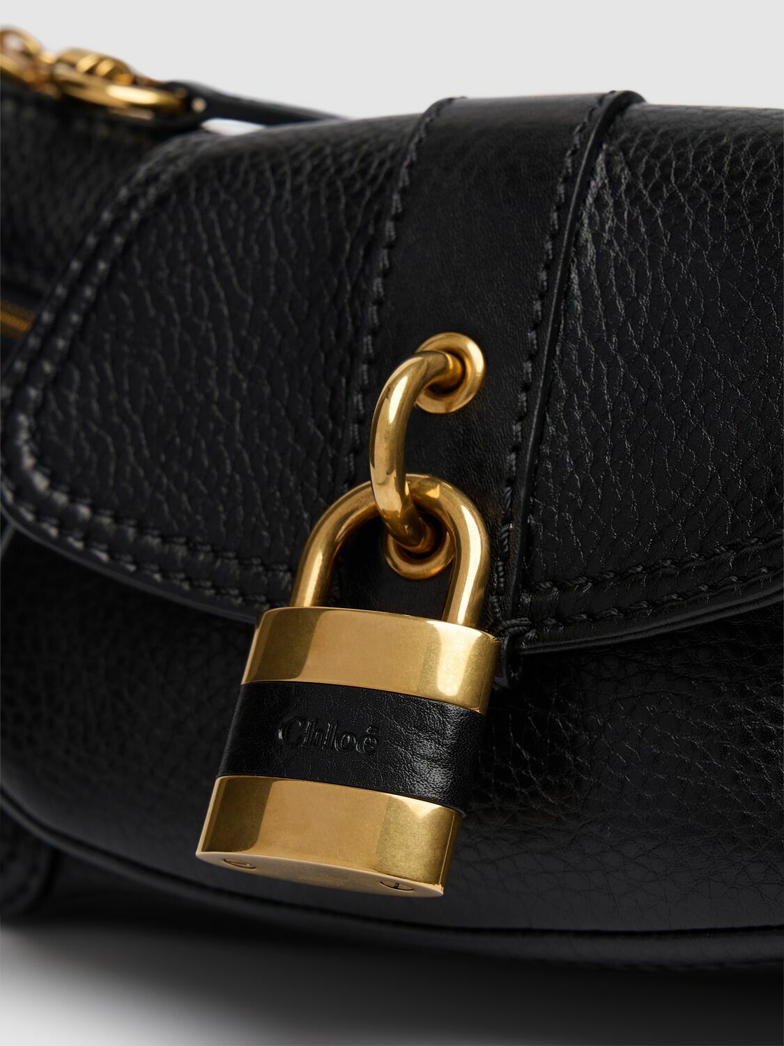 CHLOÉ The 99 Shiny Grained Leather Bag