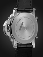 Panerai - Luminor Chrono Automatic Flyback Chronograph 44mm Stainless Steel and Alligator Watch, Ref. No. PAM1218