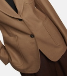 The Row Milto wool and silk blazer