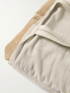 Zegna - Logo-Embroidered Cotton-Terry Beach Towel Tote Bag