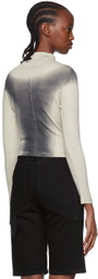 Eckhaus Latta Grey Cotton Turtleneck