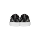 Givenchy Black and White Chain Urban Street Sneakers