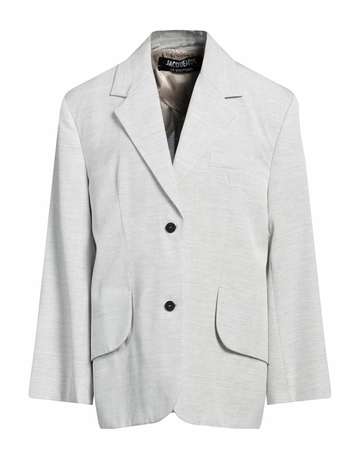 Jacquemus Womens Blazer in Light grey