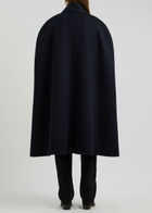 Stella Mccartney Wool Cape Black