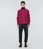 Moncler Checked wool shirt