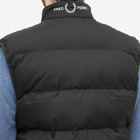 Fred Perry Authentic Men's Insulated Gilet in Black