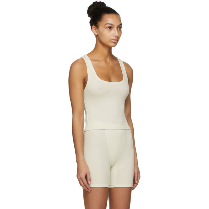 SKIMS Off-White Rib Tank Top SKIMS