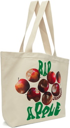 JW Anderson Off-White Apple Print Tote