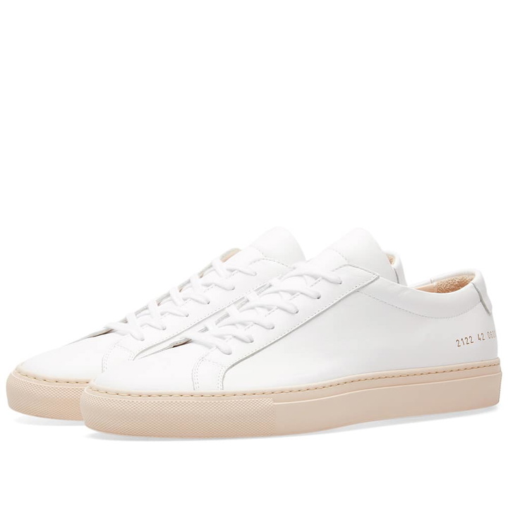 Photo: Common Projects Achilles Low Coloured Sole