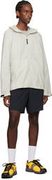 RAINS Gray Mito Rain Jacket