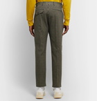 Acne Studios - Brown Boston Checked Wool-Blend Suit Trousers - Brown