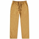 Service Works Men's Classic Canvas Chef Pant in Tan