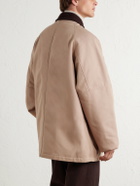 Canada Goose - Garrison Corduroy-Trimmed Cotton-Canvas Coat - Neutrals
