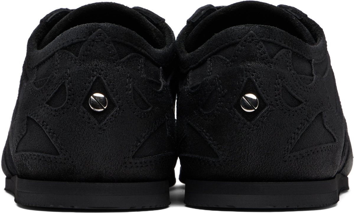 Ann Demeulemeester Black Milton Low-Top Boxing Sneakers