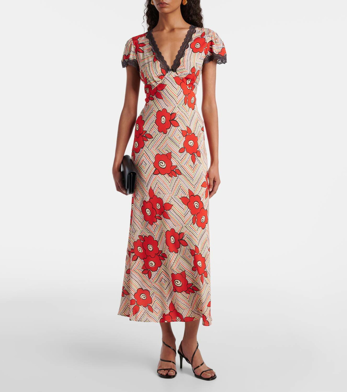 indigo midi dress Zahra Midi Dress ~ Indigo