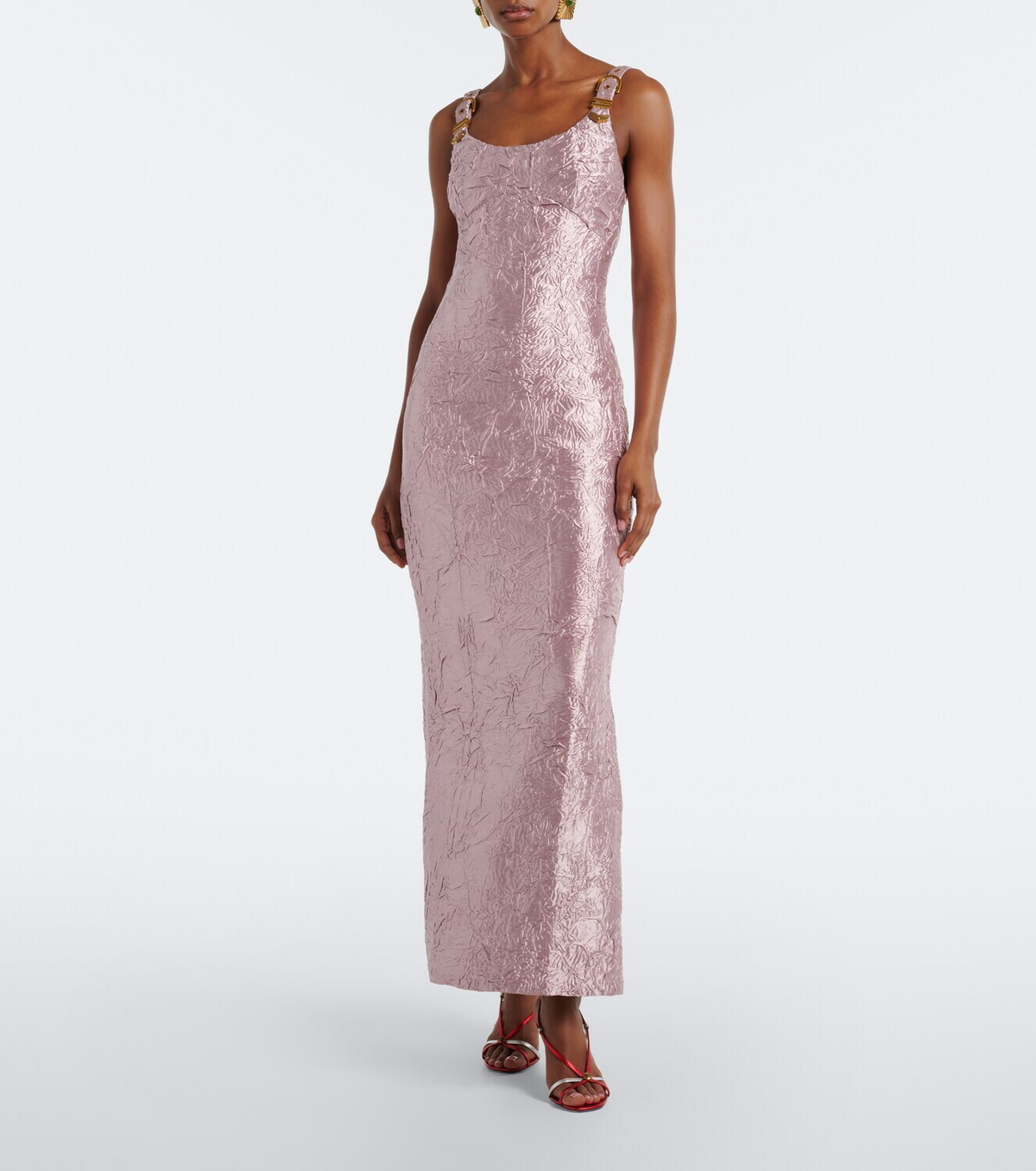 Versace Duchess satin gown