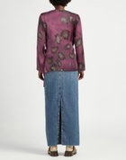 Manila Grace Womens Top Plum