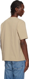 Maison Kitsuné Beige Dressed Fox Comfort T-shirt