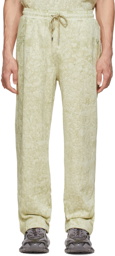 Feng Chen Wang Beige Cotton Lounge Pants