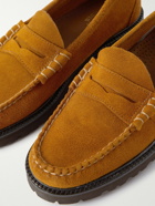 G.H. Bass & Co. - Weejuns 90 Larson Suede Penny Loafers - Brown