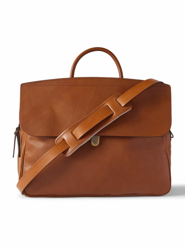 Photo: Bleu de Chauffe - Zeppo Leather Briefcase