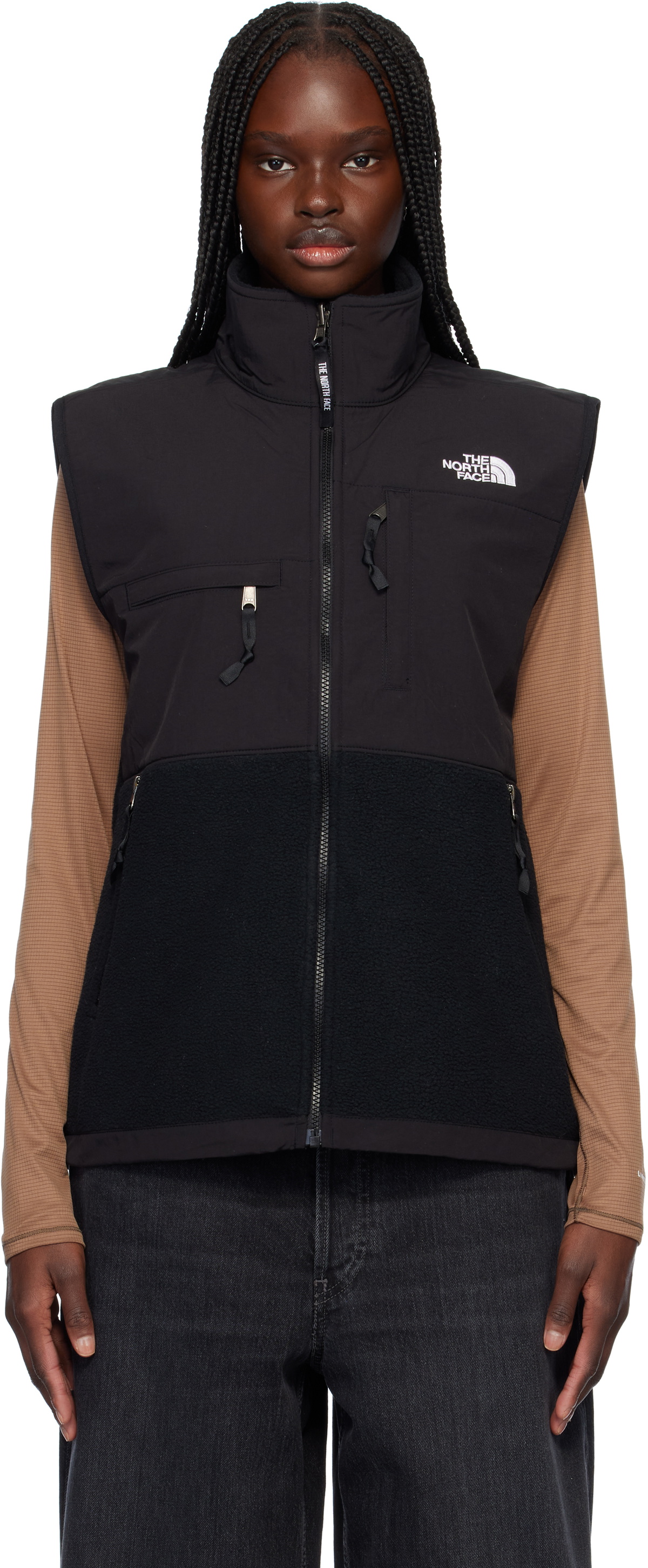 The North Face Black Retro Denali Vest
