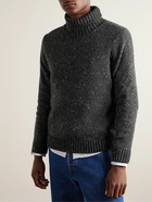 Inis Meáin - Donegal Merino Wool and Cashmere-Blend Rollneck Sweater - Gray