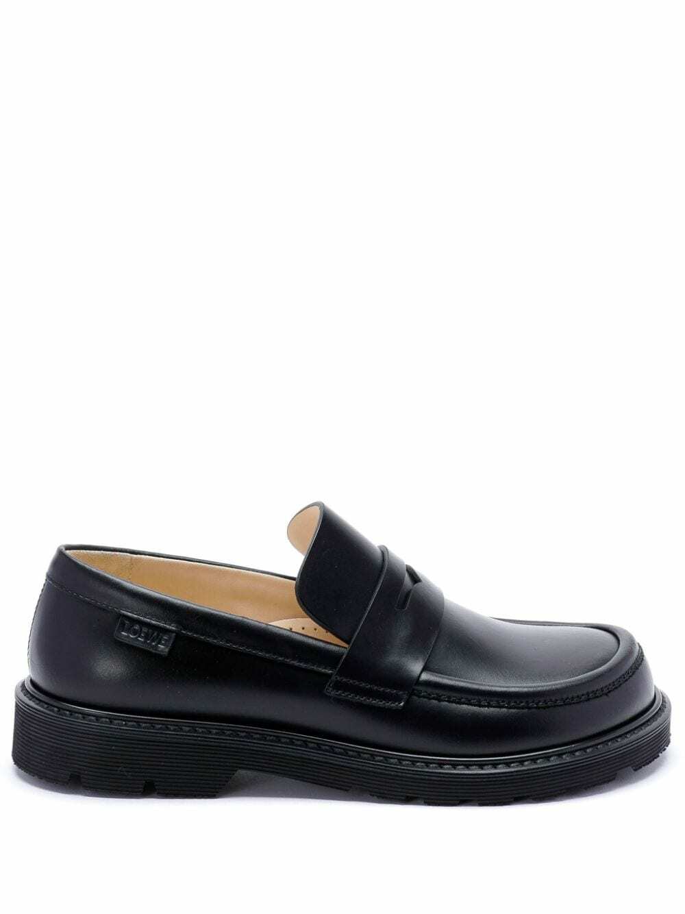 Loewe Black Loafer Boots Loewe