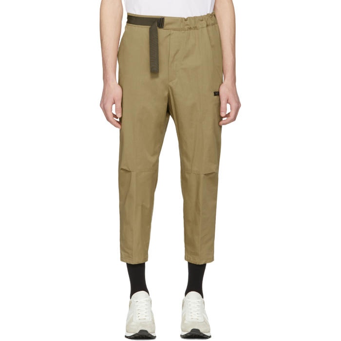 Photo: OAMC Tan Cropped Cal Trousers 