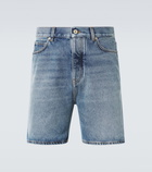 Loewe Faded denim shorts