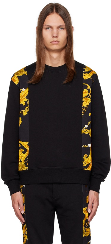 Photo: Versace Jeans Couture Black Chain Couture Sweatshirt