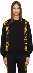 Versace Jeans Couture Black Chain Couture Sweatshirt