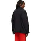 ISSEY MIYAKE Black Pumped-T Jacket