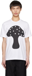 Comme des Garçons Shirt White Brett Westfall Edition T-Shirt